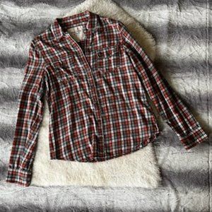Vintage Y2K Abercrombie & Fitch Flannel Button Up